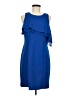 Taylor Blue Cocktail Dress Size 8 - photo 1