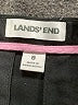 Lands' End Solid Black Skirt Size 8 - photo 3