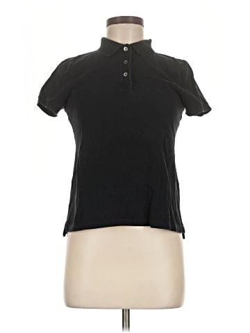 Classic Pique Short Sleeve Turtleneck (view 1)