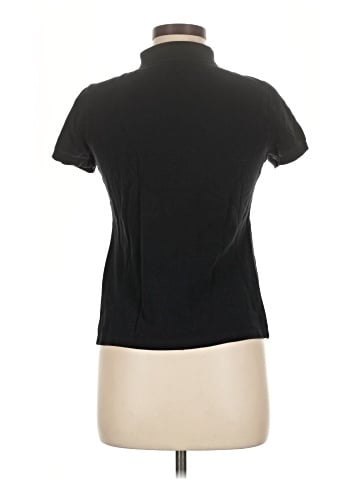Classic Pique Short Sleeve Turtleneck (view 2)