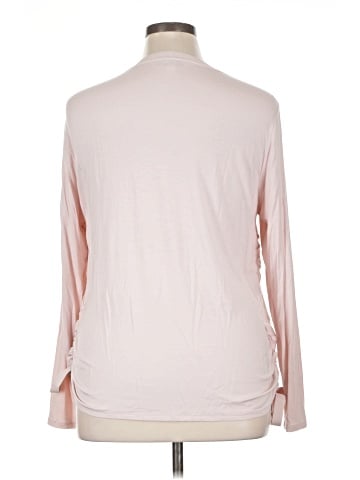 Per Se By Carlisle Long Sleeve Silk Top (view 2)