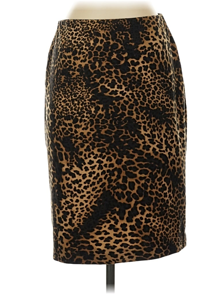 Pre-owned Grace Elements Casual Skirt In Brown