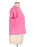 Nike 100% Polyester Solid Pink Active T-Shirt Size XL - photo 4