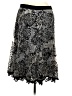 ECI Paisley Gray Formal Skirt Size 6 - photo 2