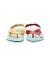 Unbranded Tropical Yellow Ivory Flip Flops Size 5 (baby) - photo 2