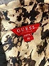 Guess Print Ivory Long Sleeve Blouse Size M - photo 7
