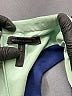 BCBGMAXAZRIA 100% Polyester Color Block Green Sleeveless Blouse Size S - photo 7