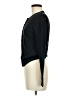 August Silk Black Cardigan Size M - photo 5