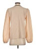 Shein 100% Polyester Tan Long Sleeve Blouse Size S - photo 2