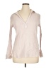Ann Taylor LOFT Pink Long Sleeve Blouse Size XL - photo 1