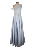 Mac Duggal 100% Polyester Blue Cocktail Dress Size 6 - photo 2