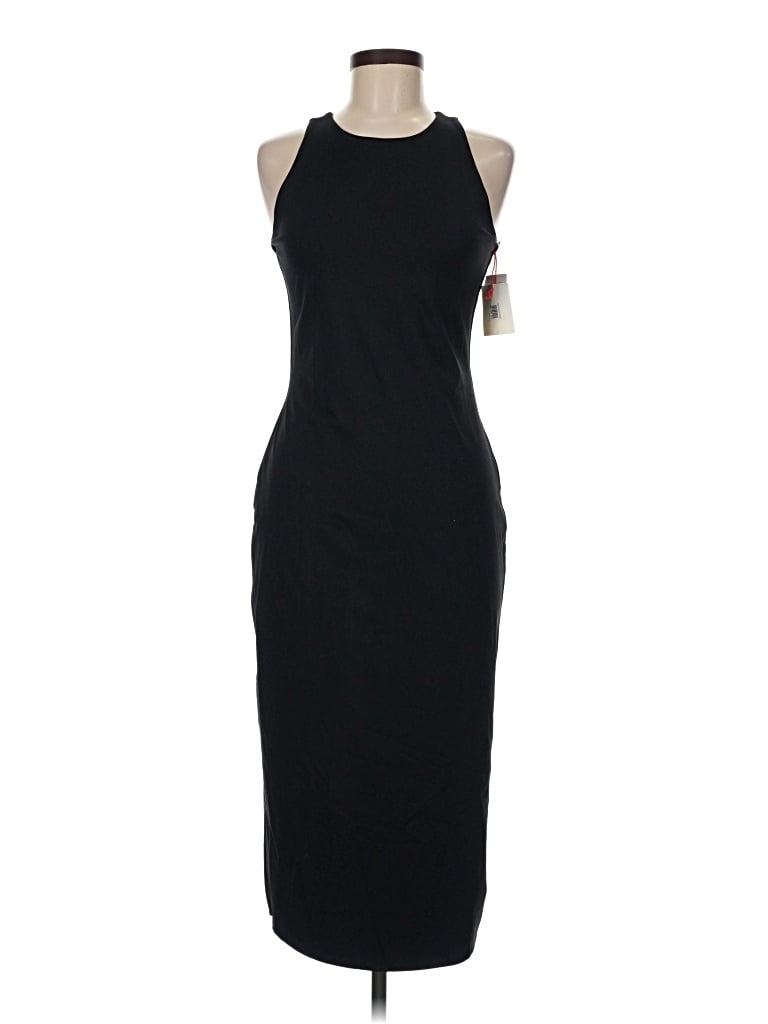 Pre-owned Open Edit Cocktail Dress In Black