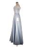 Mac Duggal 100% Polyester Blue Cocktail Dress Size 6 - photo 5