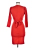 Unbranded 100% Polyester Red Cocktail Dress Size M - photo 2