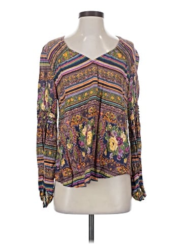 Maeve by Anthropologie Long Sleeve Blouse (view 1)