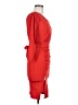 Unbranded 100% Polyester Red Cocktail Dress Size M - photo 4