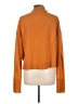 Free People 100% Cashmere Orange Cashmere Pullover Sweater Size L - photo 2