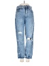 Abercrombie & Fitch Hearts Blue Jeans Size 26S - photo 1