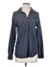 Gap Outlet Blue Long Sleeve Button-Down Shirt Size S - photo 1