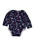 Champion Blue Long Sleeve Onesie 6-9 MO / 9 MO - photo 2