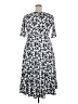 Karina Print Gray Casual Dress Size XXL - photo 2