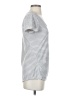 90 Degree by Reflex Stripes Silver Short Sleeve T-Shirt Size S - photo 4
