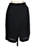 Petite Sophisticate 100% Polyester Solid Black Casual Skirt Size 10 Petite - photo 2