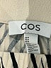 Cos Animal Print Black Silver Casual Pants Size M - photo 4