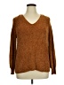 Ava & Viv 100% Polyester Brown Pullover Sweater Size 14 (X) - photo 1