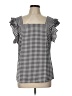Allegra K Black Sleeveless Blouse Size L - photo 1