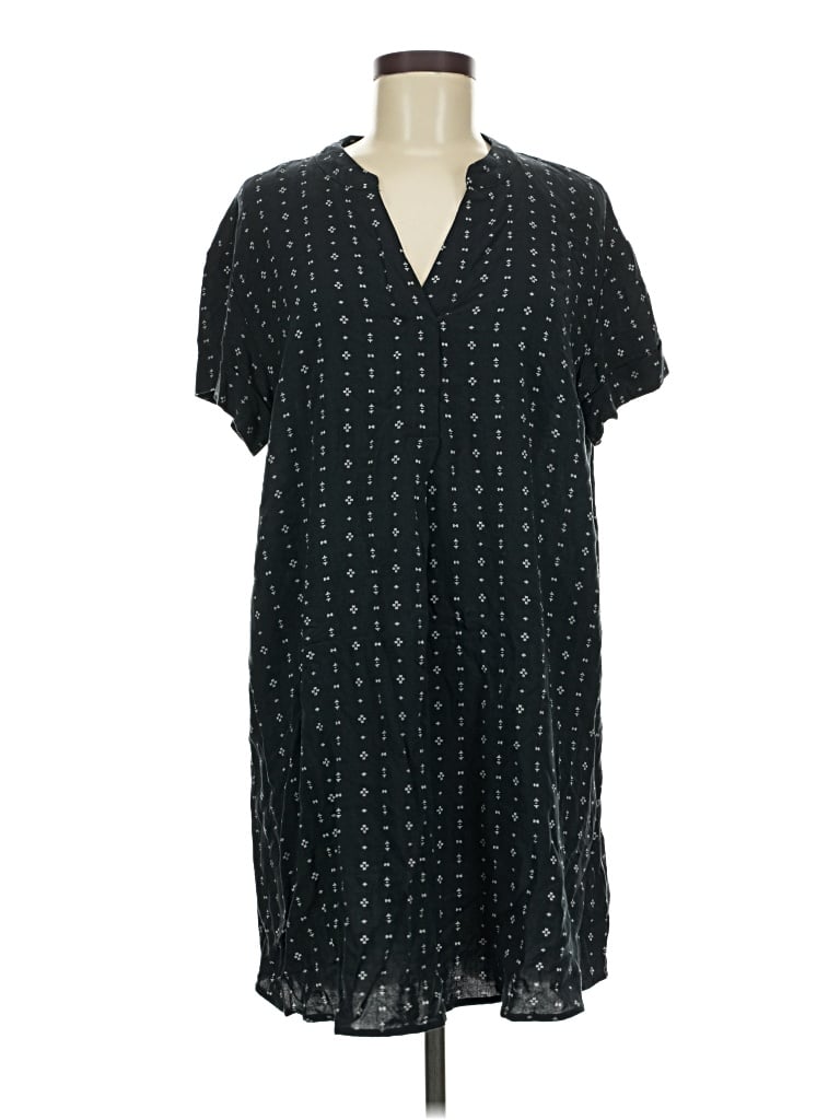 Pre-owned H&m Casual Dress In Black