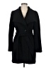 Calvin Klein 100% Polyester Black Coat Size M (petite) - photo 1