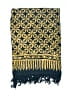Assorted Brands 100% Rayon Yellow Blue Scarf One size - photo 2