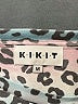 K.I.K.I.T Animal Print Teal Long Sleeve Blouse Size M - photo 7