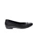 Clarks 100% Leather Black Flats Size 6 - photo 1