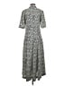 Doncaster Collection 100% Polyester Animal Print Gray Casual Dress Size 6 - photo 2