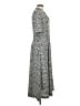 Doncaster Collection 100% Polyester Animal Print Gray Casual Dress Size 6 - photo 4