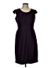 AB Studio Solid Purple Cocktail Dress Size 12 - photo 1