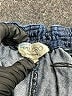 Pilcro Blue Denim Shorts Size S - photo 3
