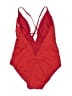 Ted Baker London Solid Red One Piece Swimsuit Size 31 waist (estimated) - photo 2