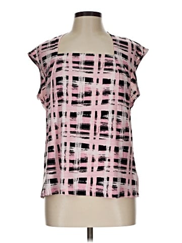 Black Label by Evan Picone Sleeveless Blouse (view 1)
