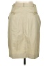 BCBG Solid Tan Casual Skirt Size 4 - photo 2