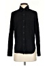 No.6 Store Tweed Black Long Sleeve Button-Down Shirt Size Sm (1) - photo 1