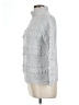 Nic + Zoe Silver Turtleneck Sweater Size L - photo 5