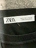 Zara Solid Black Pullover Sweater Size M (kids) - photo 3