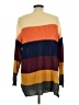 C+D+M Collection 100% Acrylic Color Block Orange Pullover Sweater Size L - photo 2