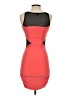 Soprano Color Block Orange Cocktail Dress Size XS - photo 2