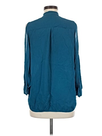 Haute Hippie 3/4 Sleeve Silk Top (view 2)