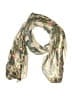 Natasha Paisley Ivory Tan Scarf One size - photo 1