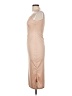 Assorted Brands Solid Tan Cocktail Dress Size L - photo 5